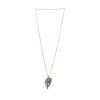 Cartier Panthère  1970's pendant in yellow gold and silver - 360 thumbnail