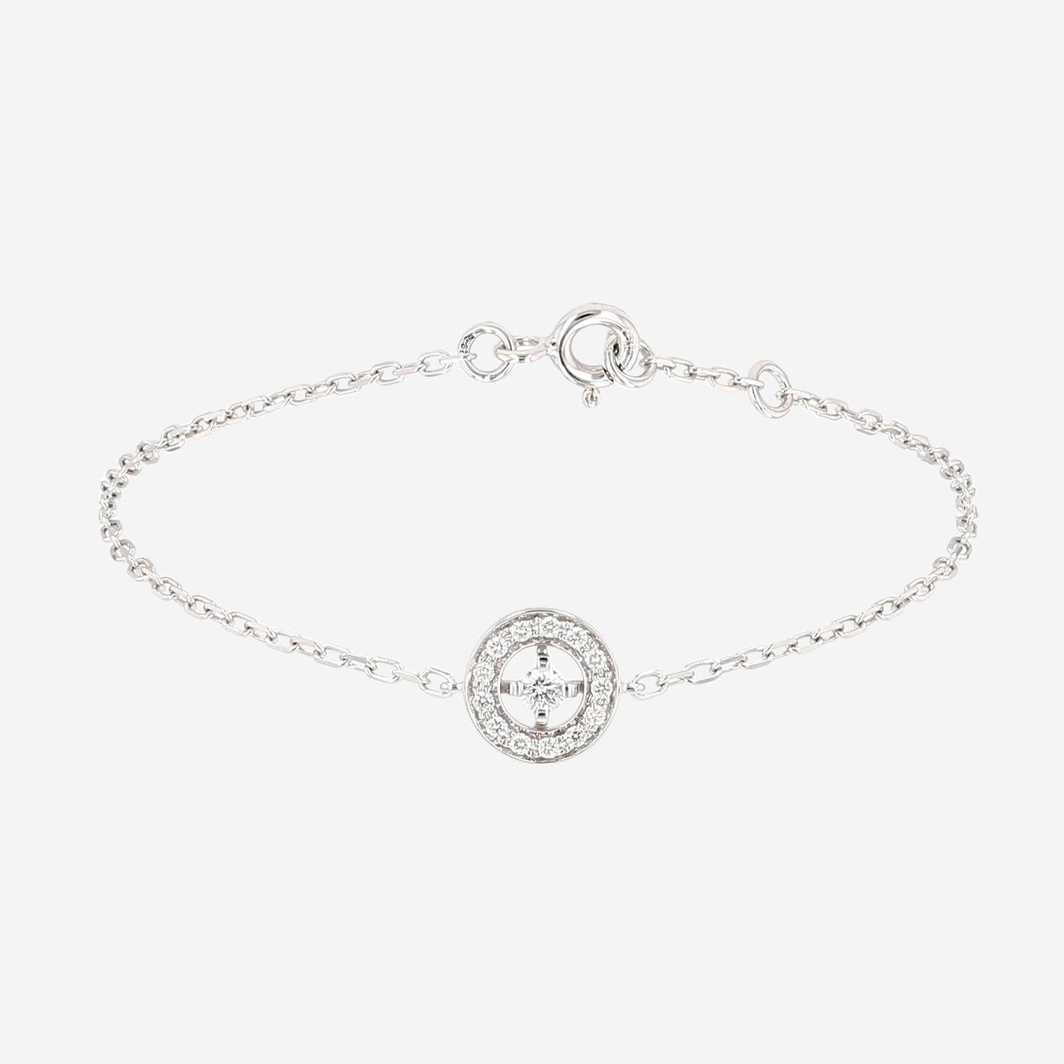 Boucheron Ava bracelet in white gold and diamonds