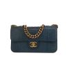 Sac à main Chanel  Timeless en python bleu - 360 thumbnail