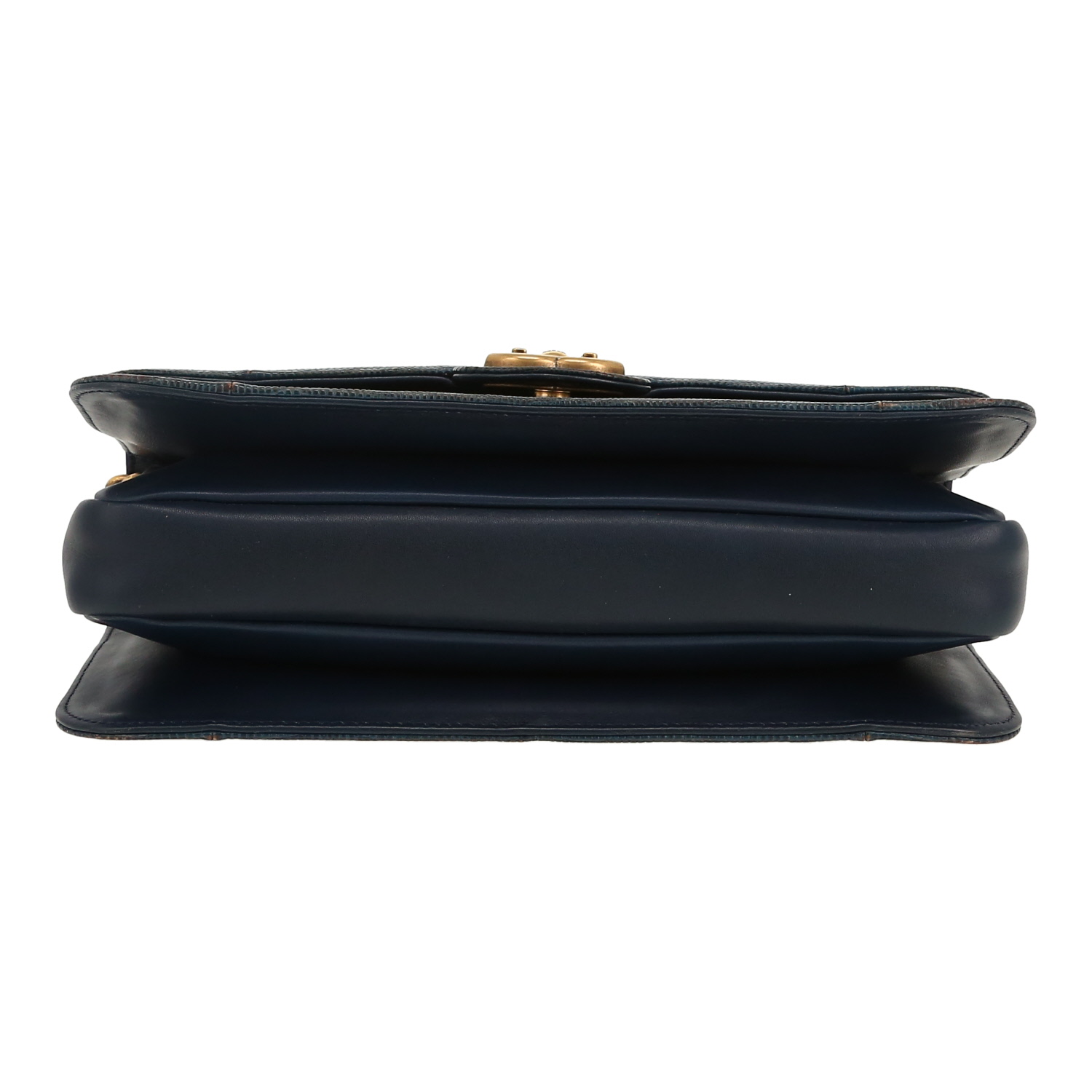 Chanel  Timeless handbag  in blue lizzard - Detail D1