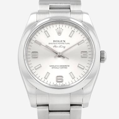 Montre Rolex Air King en acier Ref: Rolex - 114200  Vers 2012