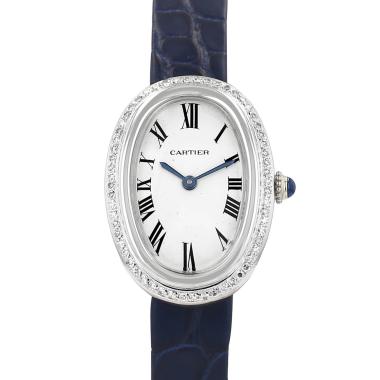 Cartier Baignoire  in white gold Ref: Cartier - 7809  Circa 1980