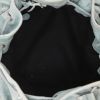 Balenciaga   handbag  in blue burnished leather - Detail D3 thumbnail