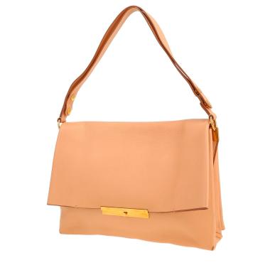 Bolso de mano Celine  Blade en cuero beige
