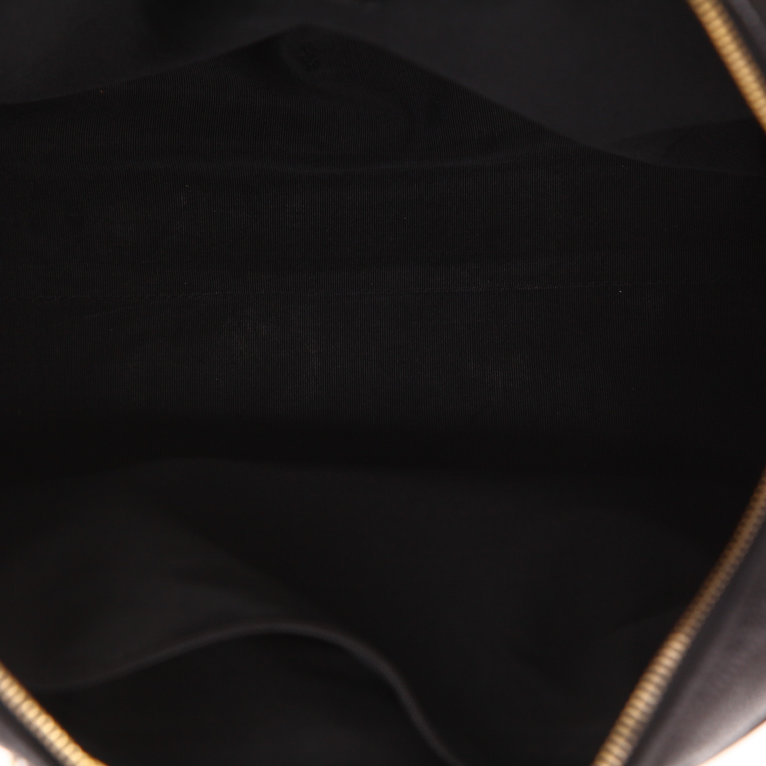 Sac à main Chanel  Vintage en cuir grainé noir - Detail D3