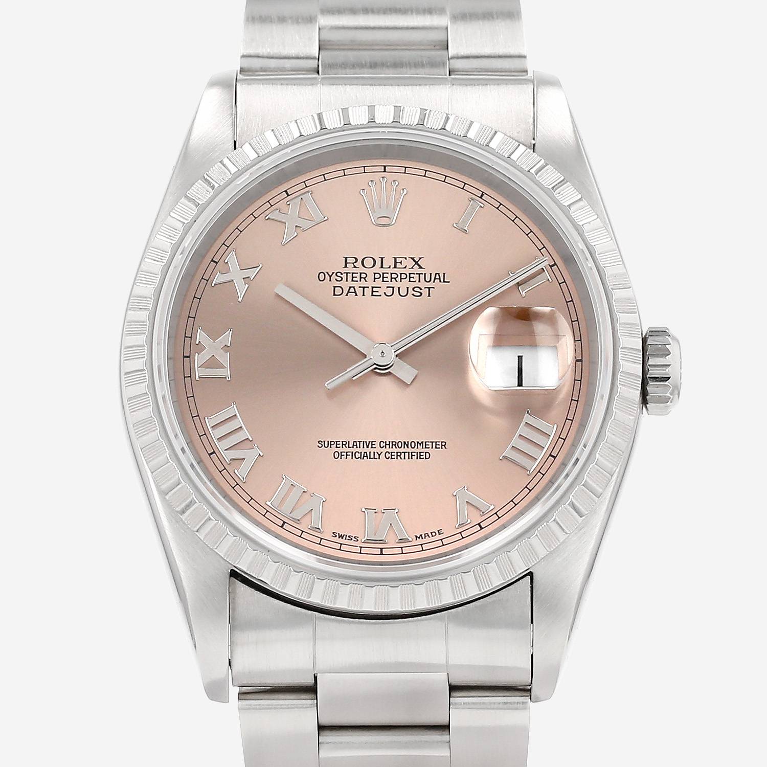 Rolex Datejust  in stainless steel Ref: Rolex - 16220  Circa 2001