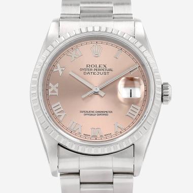 Montre Rolex Datejust en acier Ref: Rolex - 16220  Vers 2001