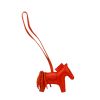 Hermès  Rodeo bag accessory  in orange Terre Battue Swift leather - 00pp thumbnail