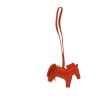 Hermès  Rodeo bag accessory  in orange Terre Battue Swift leather - 360 thumbnail