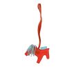 Hermès  Rodeo  bag accessory  in blue, red and Terre Battue Swift leather - 360 thumbnail