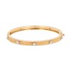 Bracelet Buccellati Macri Classica en or jaune et diamants - 00pp thumbnail