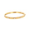 Bracelet Buccellati Macri Classica en or jaune et diamants - 360 thumbnail