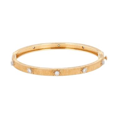 Buccellati Macri Classica bracelet in yellow gold and diamonds
