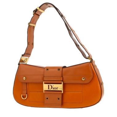 Sac à main Dior  Colombus en cuir marron