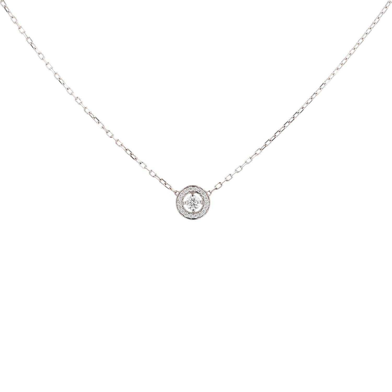 Collar Boucheron Ava de oro blanco y diamantes