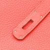Bolso bandolera Hermès  Jypsiere en cuero togo rosa - Detail D3 thumbnail
