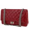 Borsa a tracolla Chanel  2.55 modello grande  in pelle verniciata e foderata bordeaux - 00pp thumbnail