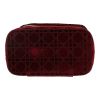 Vanity Dior  Travel Vanity en velours bordeaux - Detail D1 thumbnail