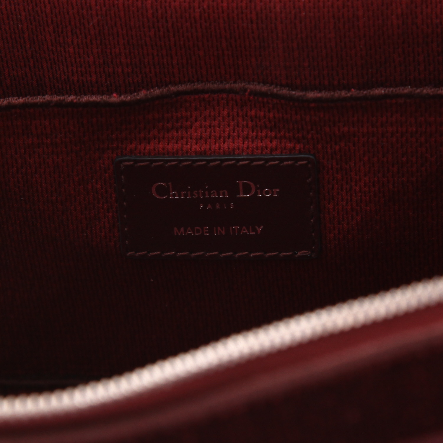 Vanity Dior  Travel Vanity en terciopelo color burdeos - Detail D2