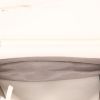 Chanel  Wallet on Chain shoulder bag  in white grained leather - Detail D3 thumbnail