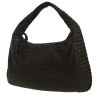 Bottega Veneta  Veneta handbag  in black intrecciato leather - 00pp thumbnail
