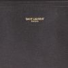 Bolso de mano Saint Laurent  Hobo en cuero negro - Detail D2 thumbnail