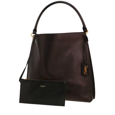 Borsa Saint Laurent  Hobo in pelle nera