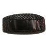 Chanel  Vintage handbag  in black patent quilted leather - Detail D1 thumbnail