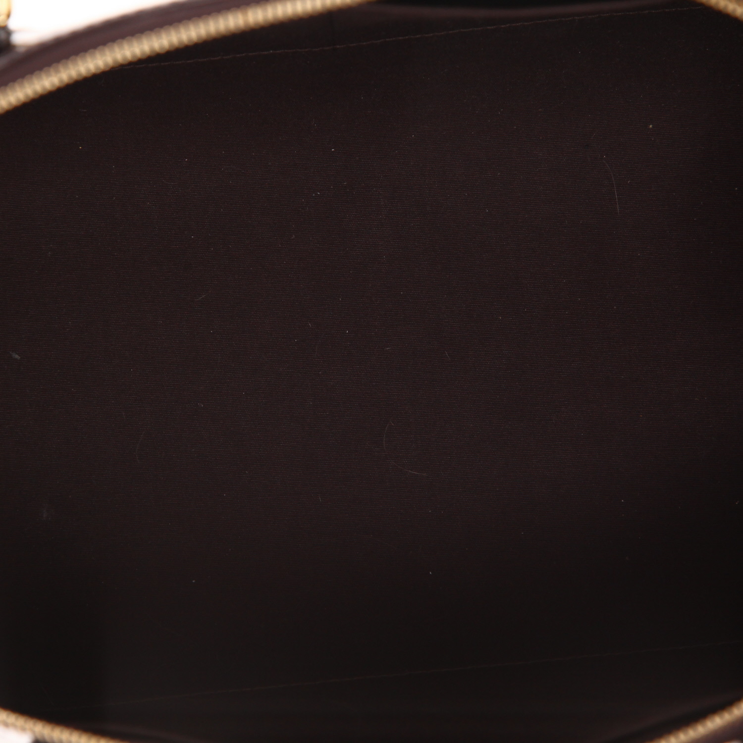 Borsa da spalla o a mano Louis Vuitton  Sherwood in pelle verniciata monogram plum - Detail D3