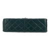 Sac bandoulière Chanel  Timeless Jumbo en cuir verni matelassé bleu-pétrole - Detail D1 thumbnail
