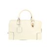 Loewe  Amazona handbag  in white leather - 360 thumbnail