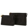 Chanel  Vintage pouch  in black grained leather - 00pp thumbnail