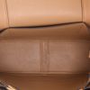 Borsa a spalla Celine  Frame in pelle beige e marrone - Detail D3 thumbnail