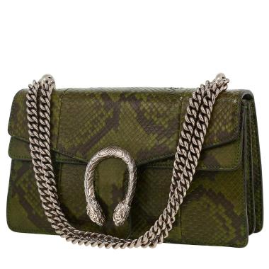 Borsa Gucci  Dionysus in pitone verde