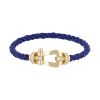 Bracelet Fred Force 10 grand modèle en or jaune et diamants - 00pp thumbnail