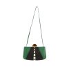 Borsa a tracolla Hermès  Sac A Malices in pelle Courchevel verde e nera - 360 thumbnail