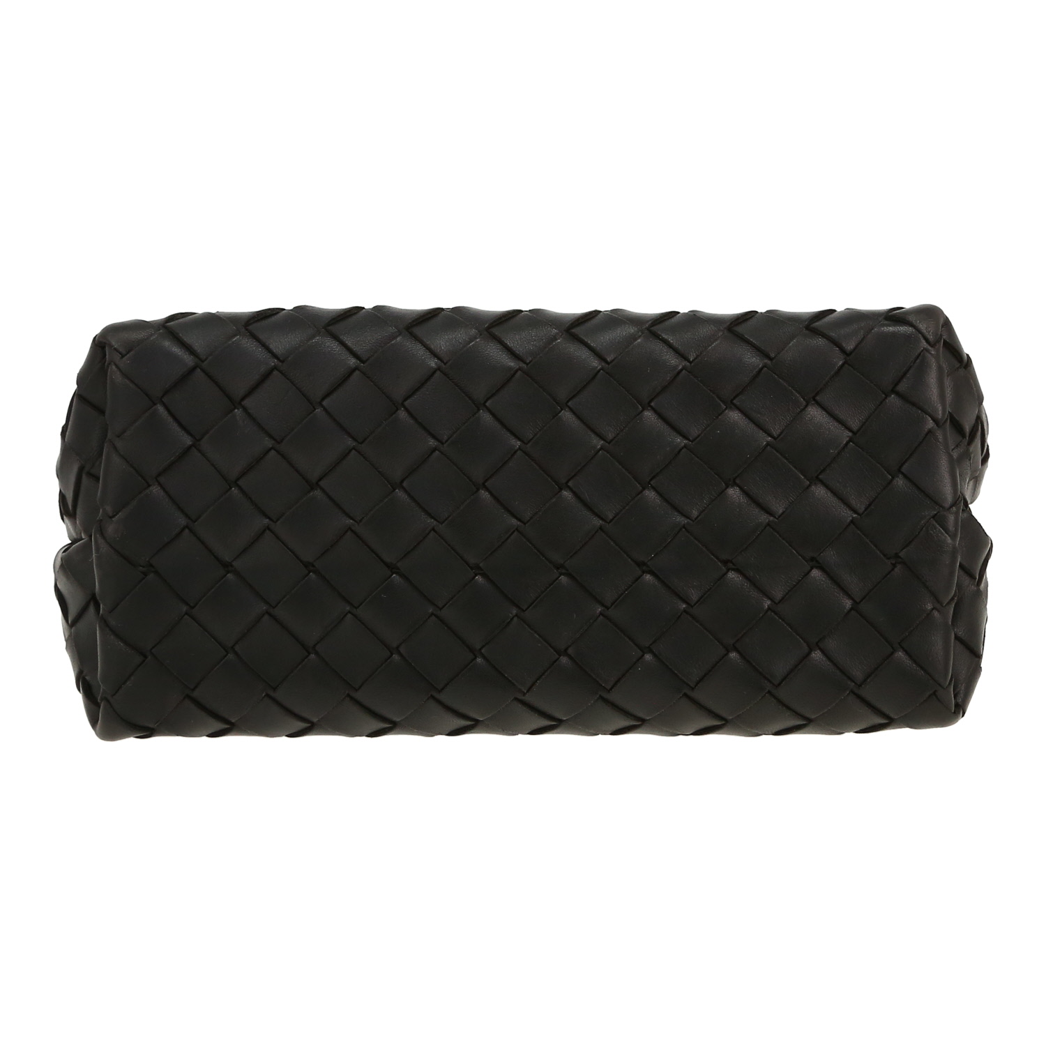 Bolso de mano Bottega Veneta  Andiamo en cuero intrecciato negro - Detail D1