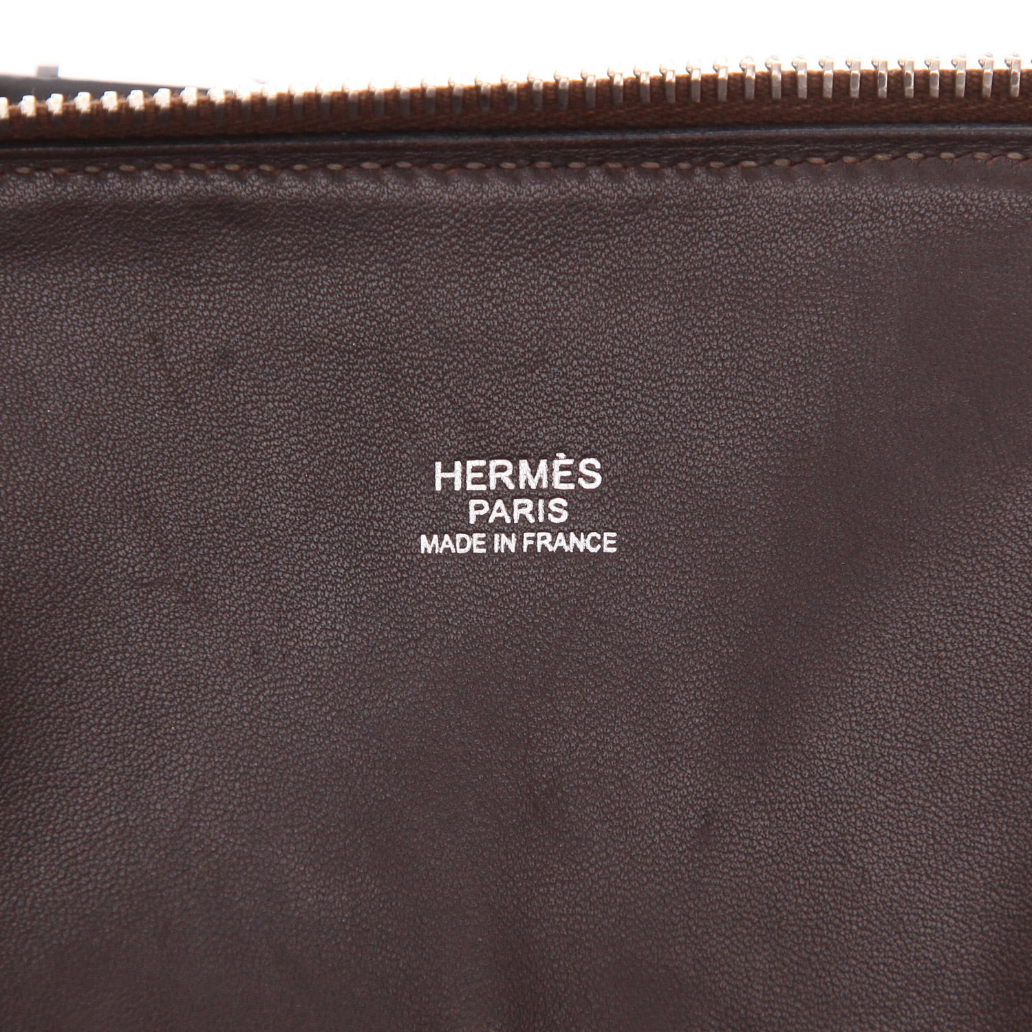 Sac à main Hermès  Bolide 30 cm en cuir togo marron - Detail D2