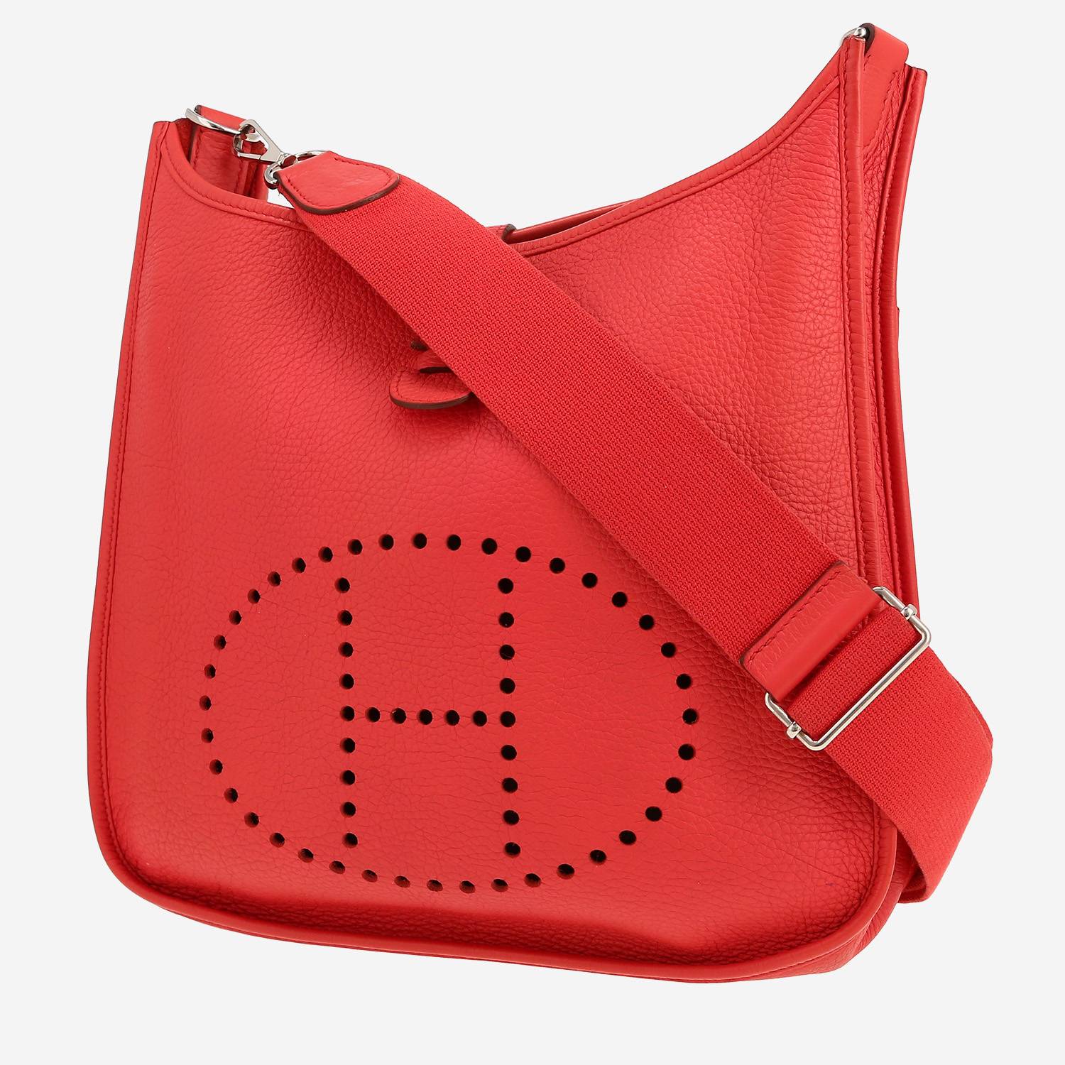 Borsa a tracolla Hermès  Evelyne III in pelle togo rosa Jaipur