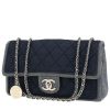 Sac à main Chanel  Timeless en toile denim bleue - 00pp thumbnail