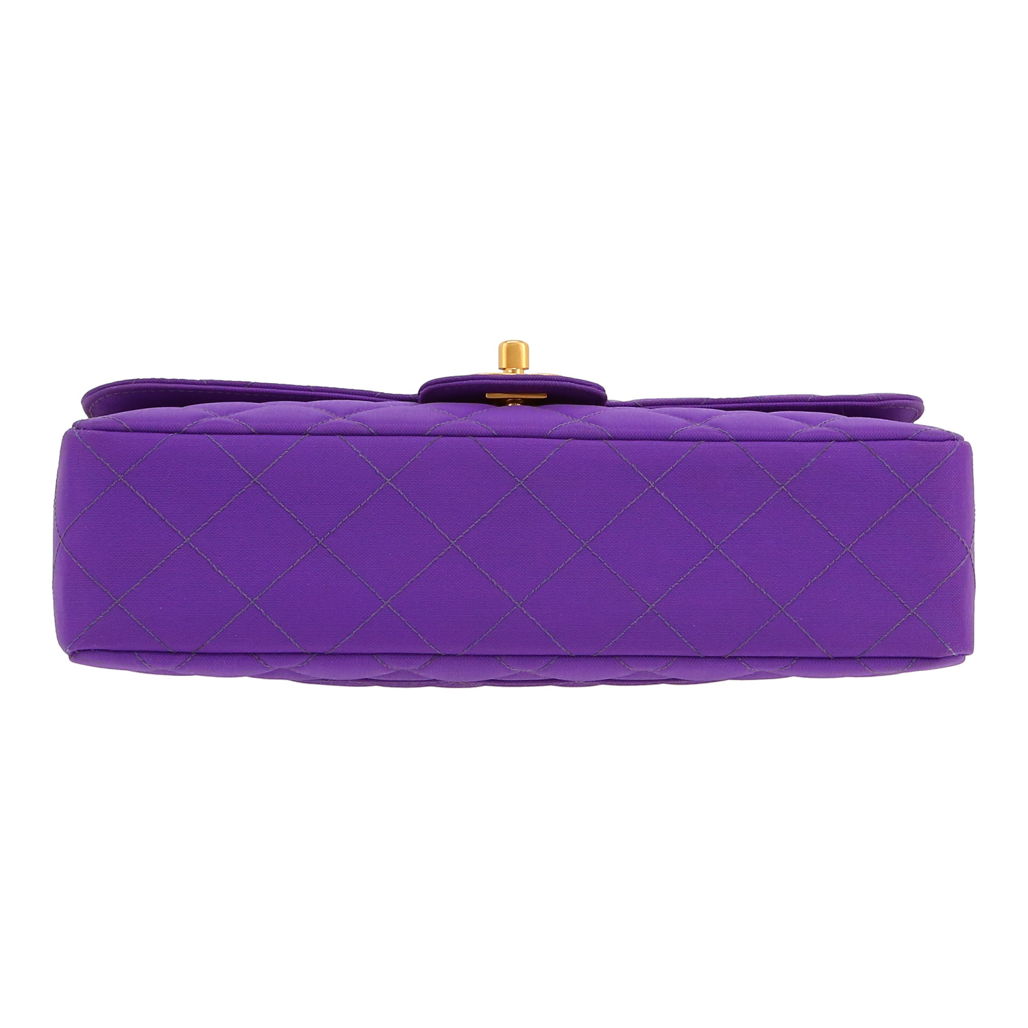 Bolso de mano Chanel  Timeless en lona violeta - Detail D1