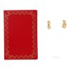 Cartier Trinity earrings in yellow gold and diamonds - Detail D2 thumbnail