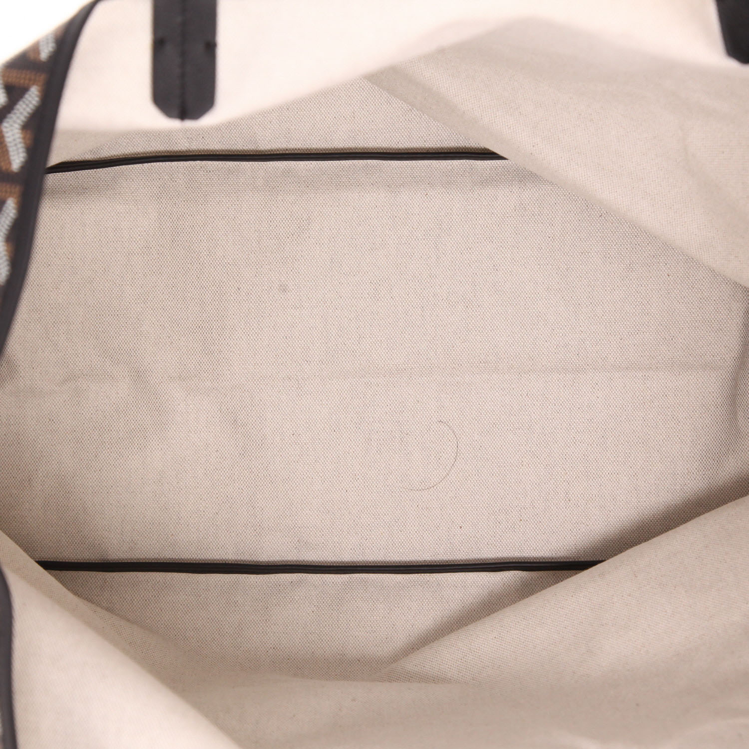 Goyard  Saint-Louis shopping bag  in black Goyard canvas  and black leather - Detail D3