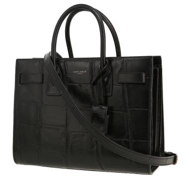 Saint Laurent  Sac de jour Baby handbag  in black leather