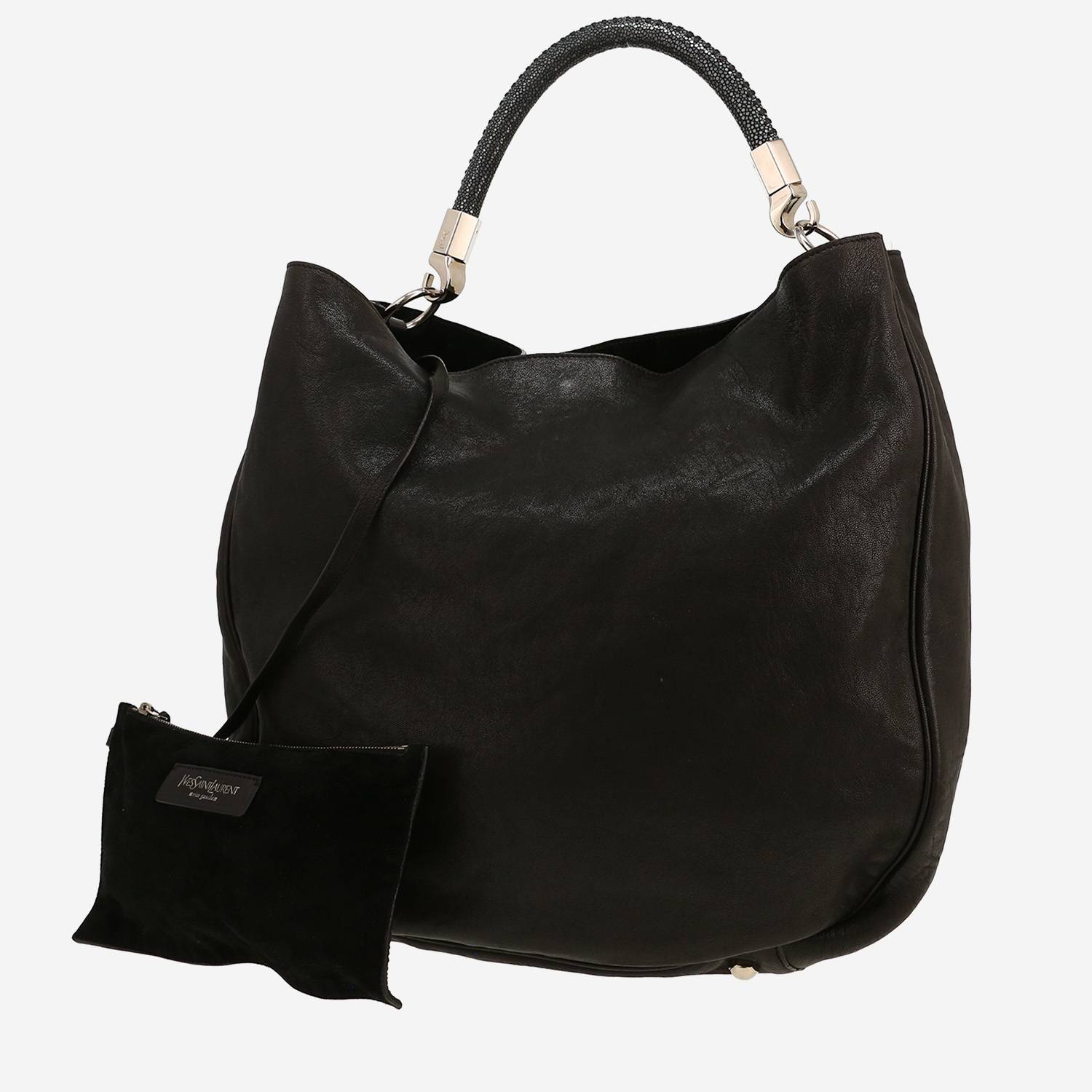 Borsa Saint Laurent  Roady in pelle nera