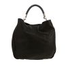 Sac à main Saint Laurent  Roady en cuir noir - 360 thumbnail