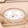 Fendi  Peekaboo handbag  in ecru grained leather - Detail D2 thumbnail