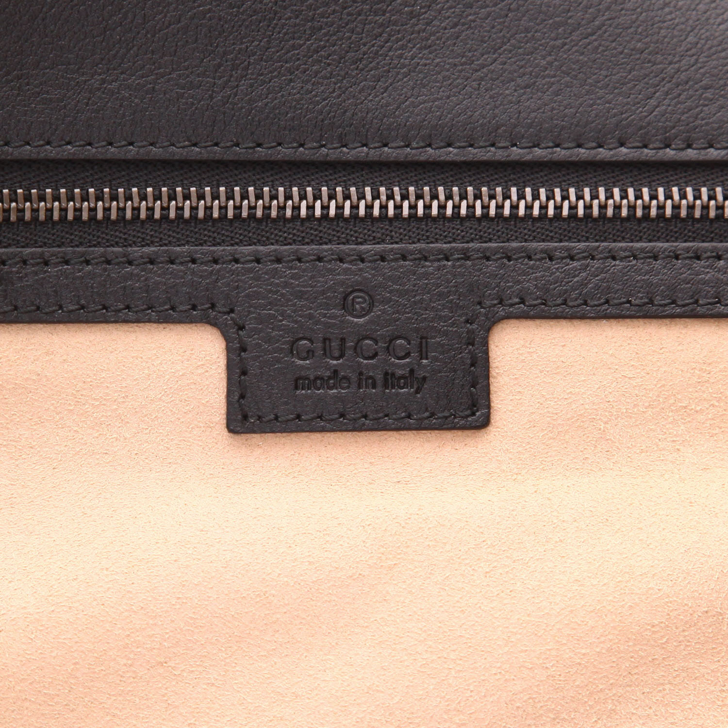 Shopping bag Gucci   in pelle nera - Detail D2
