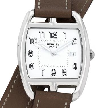 Reloj Hermès Cape Cod Tonneau de acero Ref: Hermès - CT1.710  Circa 2010