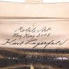 Chanel  2.55 large model  shoulder bag  in black and gold crocodile - Detail D4 thumbnail